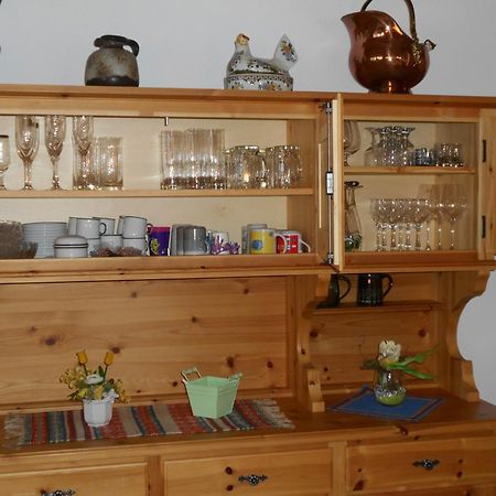 Ferienwohnung Laax mit Traumblick, großem Balkon und Terrasse Exterior foto